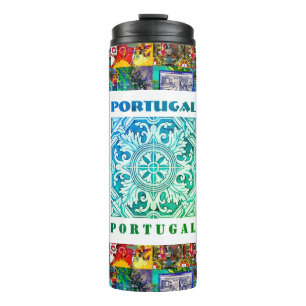 Portuguese designs thermal tumbler