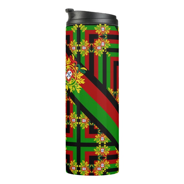 Portuguese designs thermal tumbler (Rotated Right)