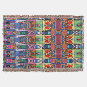 Portuguese designs  throw blanket