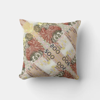 Portuguese designs throw pillow