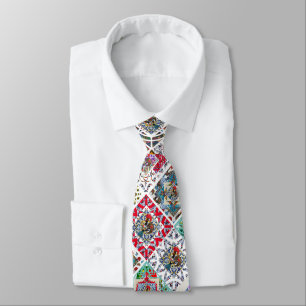 Portuguese designs tie