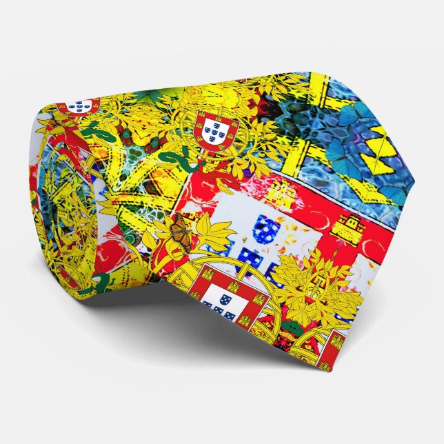 Portuguese designs tie (Rolled)