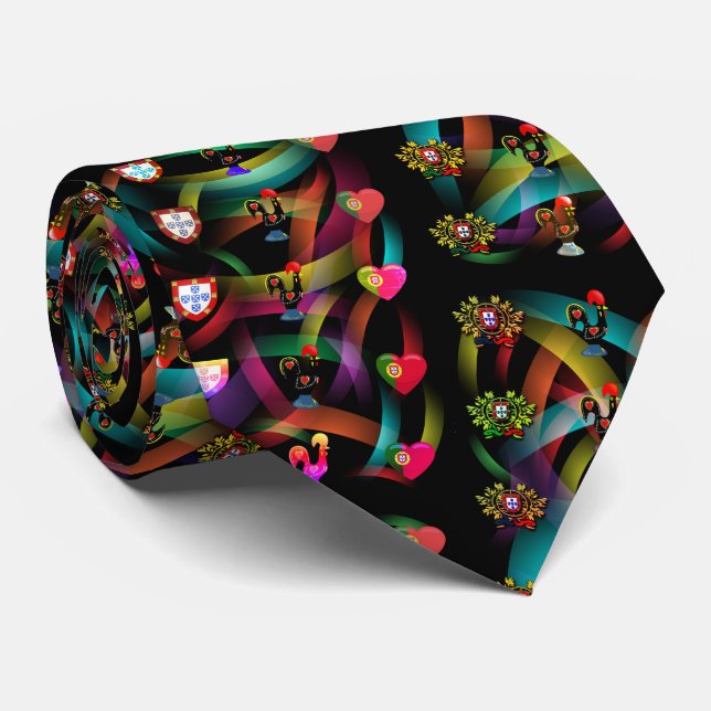 Portuguese designs tie (Rolled)