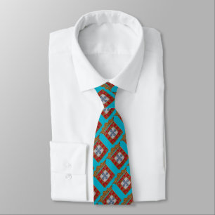 Portuguese designs tie