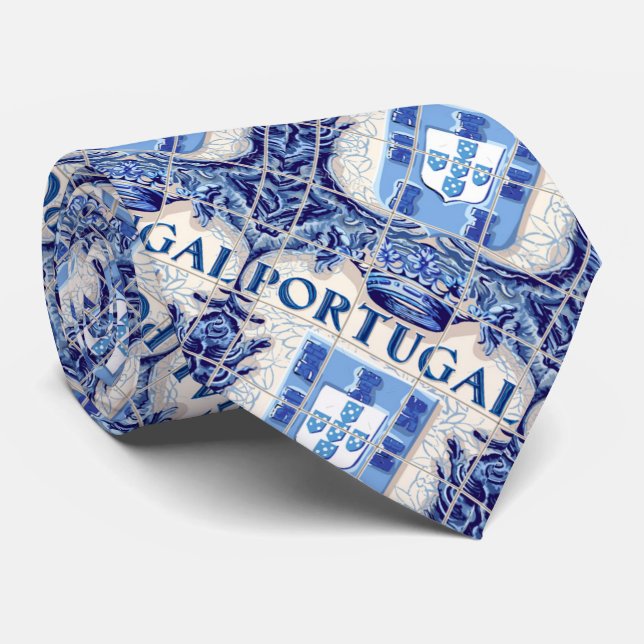 Portuguese designs tie (Rolled)