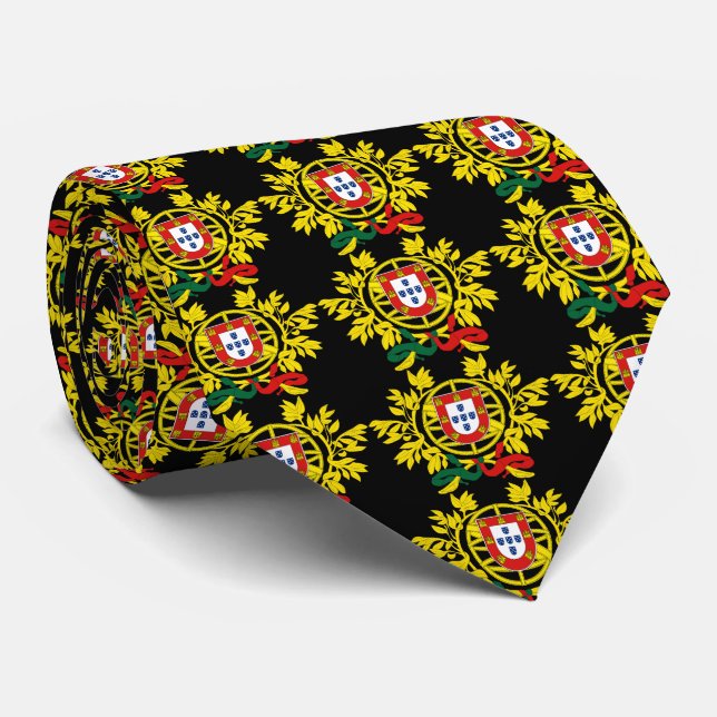 Portuguese designs tie (Rolled)