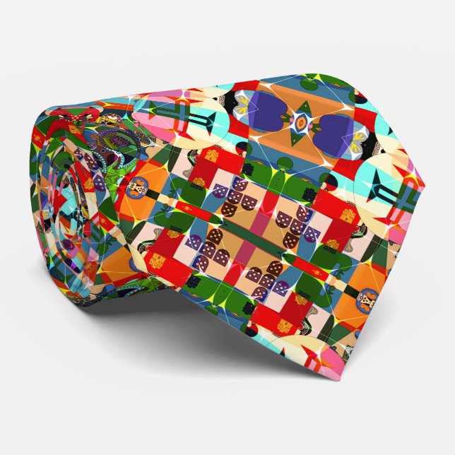 Portuguese designs tie (Rolled)