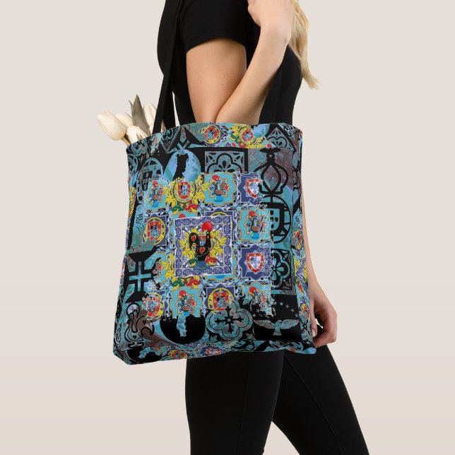 Portuguese designs tote bag (Close Up)