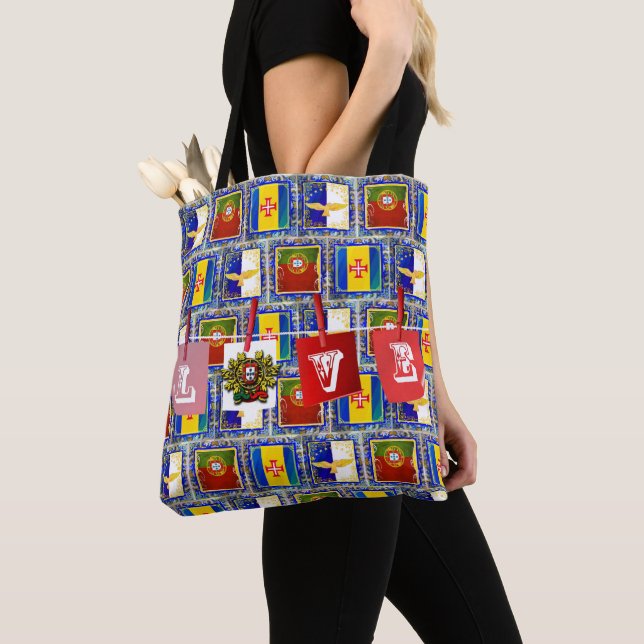 Portuguese designs tote bag (Close Up)