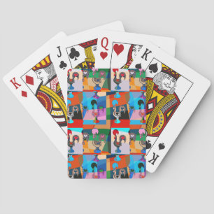 Portuguese designs Tote Playing Cards