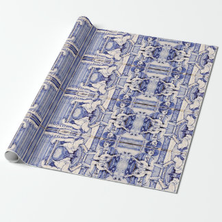 Portuguese designs wrapping paper