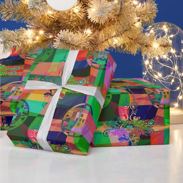 Portuguese designs  wrapping paper (Holidays)