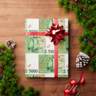 Portuguese designs wrapping paper