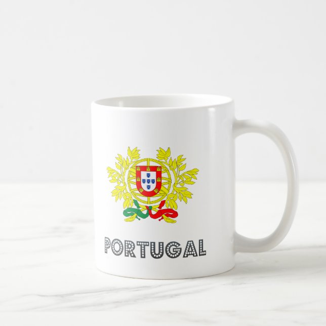 Portuguese Emblem Coffee Mug (Right)