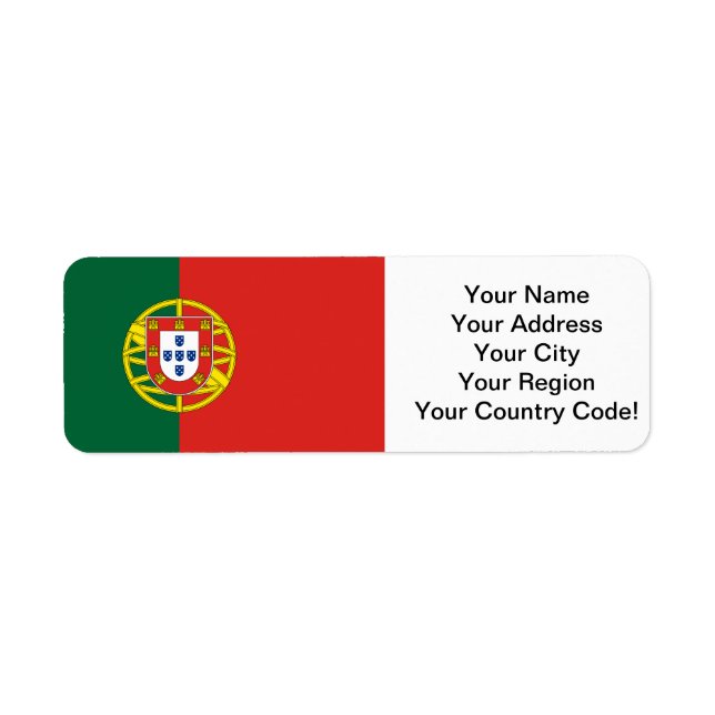 Portuguese Flag (Front)