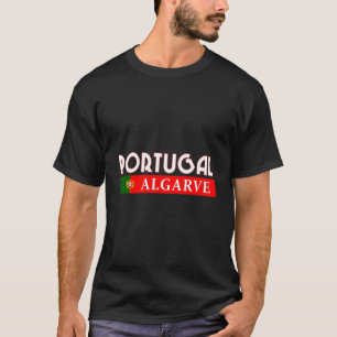 Portuguese Flag And The Algarve Region T-Shirt