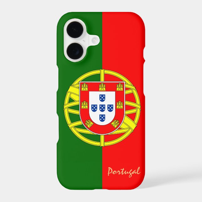 Portuguese Flag case, Portugal fashion / sports (Back)