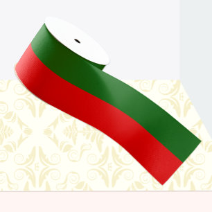 Portuguese flag colours ribbon, patriots, Portugal Satin Ribbon