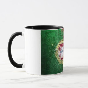 Portuguese Flag Covered Ceramic Mug