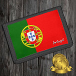 Portuguese flag fashion, Portugal patriots /sports Trifold Wallet<br><div class="desc">WALLETS: Portugal & Portuguese Flag fashion - love my country,  travel gifts,  grandpa birthday,  national patriots / sports fans</div>