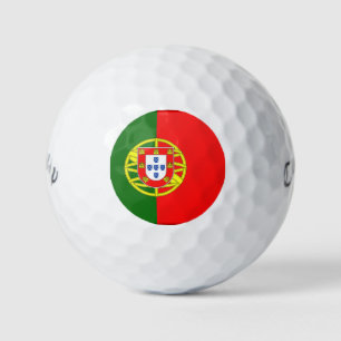 Portuguese flag     golf balls