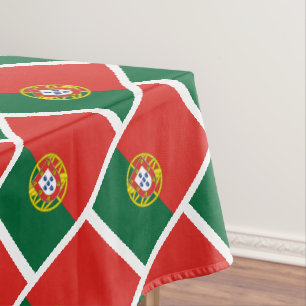 Portuguese Flag of Portugal Tablecloth