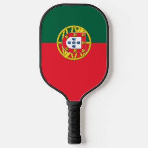Portuguese flag Pickleball Paddle