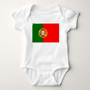 Portuguese Flag (Portugal) Baby Bodysuit