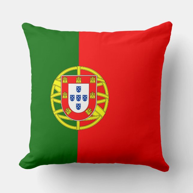Portuguese Flag (Portugal) Cushion (Front)