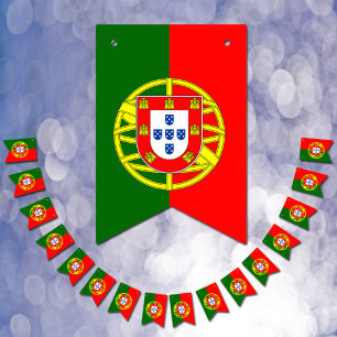 Portuguese flag & Portugal party banners / wedding