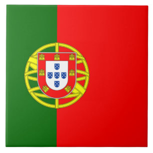 Portuguese Flag (Portugal) Tile