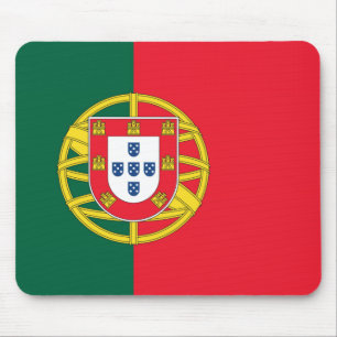 Portuguese flag quality mouse mat