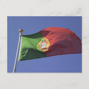 Portuguese Flag RF) Postcard