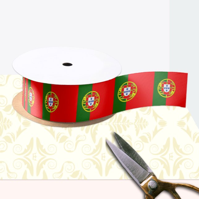 Portuguese Flag ribbon, Portugal fashion /sports Satin Ribbon (Creator Uploaded)