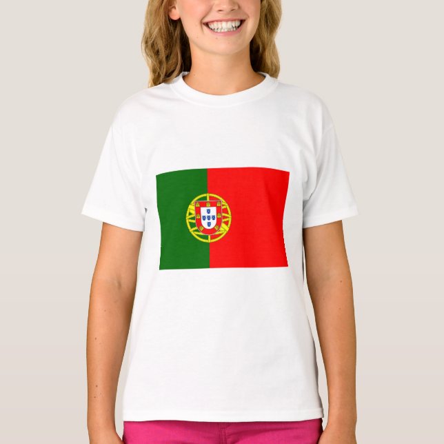 Portuguese Flag T-Shirt (Front)