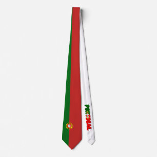 Portuguese flag tie