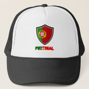Portuguese flag trucker hat