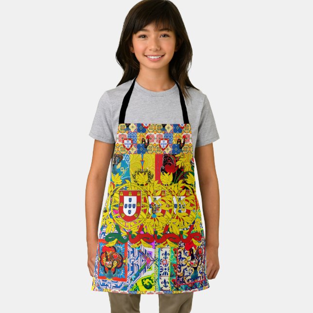 Portuguese folk art  apron (Insitu)