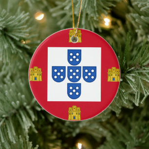 Portuguese folk art ceramic ornament