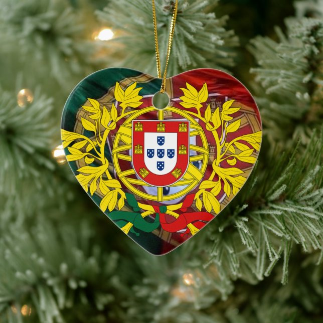 Portuguese folk art ceramic tree decoration (Tree)