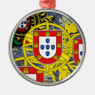 Portuguese folk art metal tree decoration