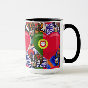 Portuguese folk art  mug