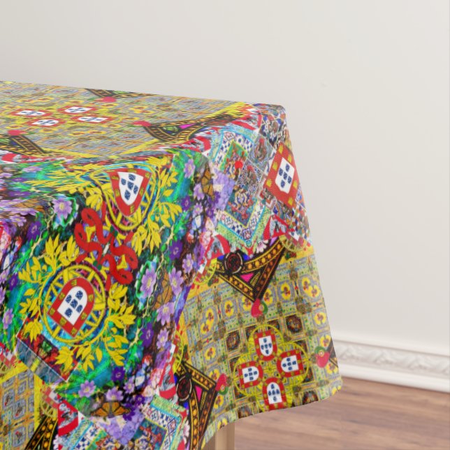  Portuguese folk art Tablecloth (In Situ)
