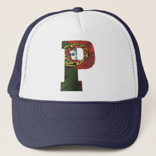 Portuguese folk art trucker hat