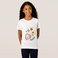 Portuguese folk heart with saudade word 