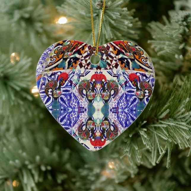 Portuguese folk music ceramic tree decoration (Tree)