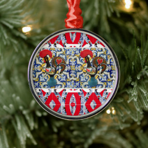 Portuguese folk music metal tree decoration