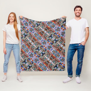 Portuguese Galo de Barcelos  Fleece Blanket