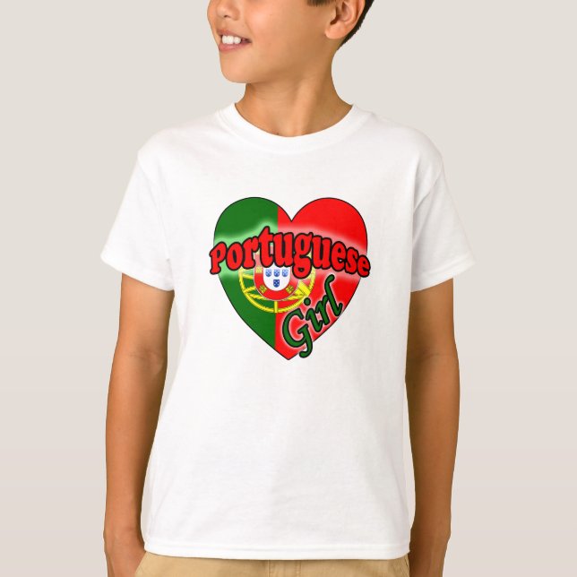 Portuguese Girl T-Shirt (Front)