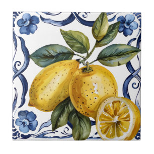 Portuguese Lemon Mediterranean Tile